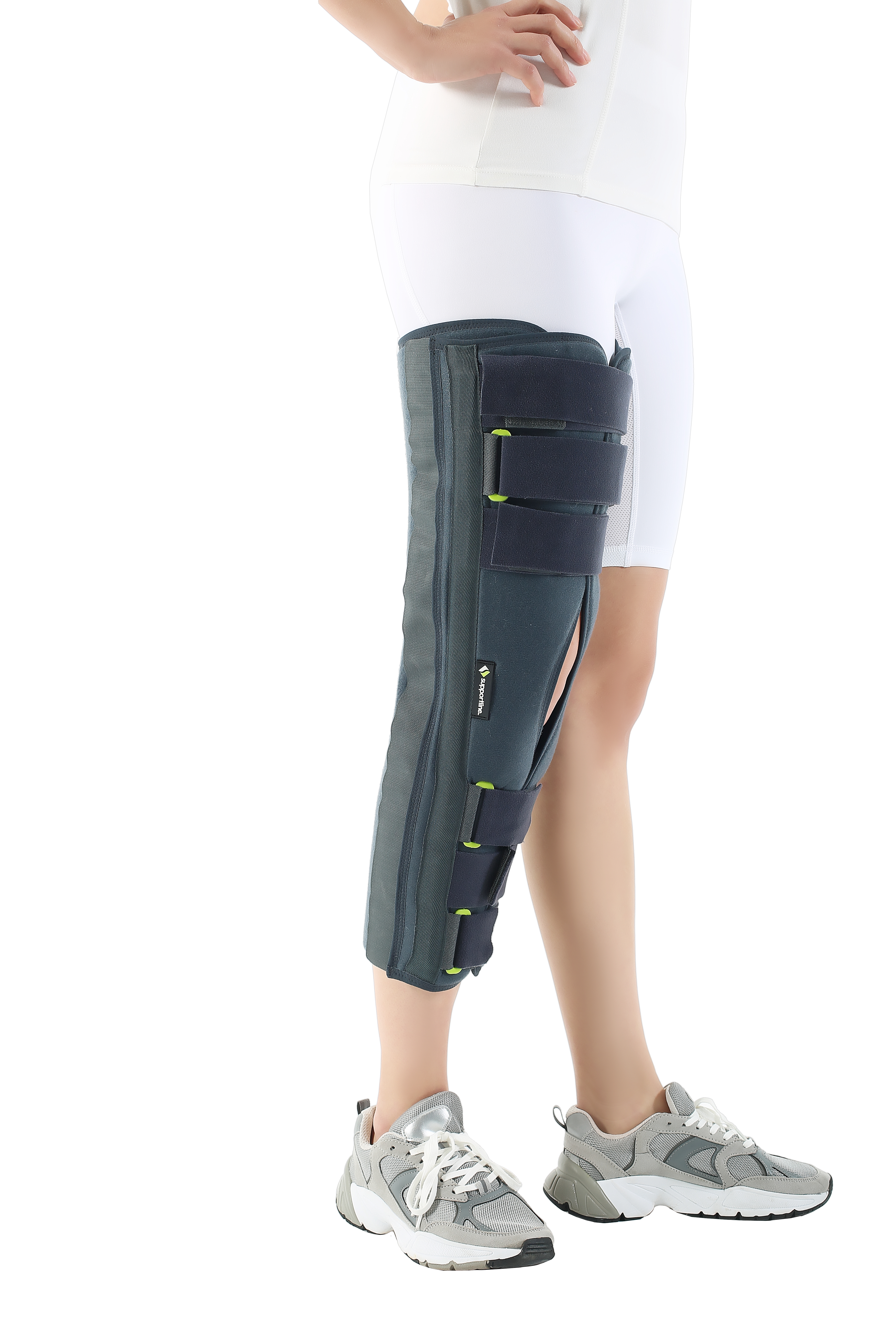 SL 12 The immobilizer of the leg. 